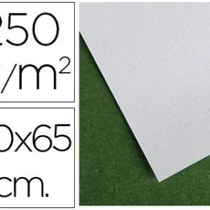 Papel secante canson 50x65 cm liso blanco 250 gr Exclusivo