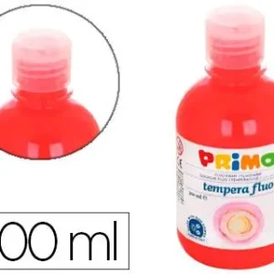 Tempera liquida primo escolar 300 ml rojo fluorescente Envío Inmediato