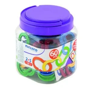 Rebajas Juego miniland cadena plastico seriacion y clasificacion 60 unidades
