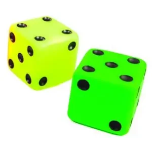 Dados amaya en goma eva 15x15 cm Compra Hoy