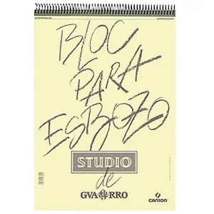 Alta Calidad Bloc dibujo esbozo canson DIN A4 microperforado 21x29,7 cm 100 hojas grano fino 90 gr