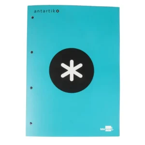 Oferta De Temporada Bloc encolado liderpapel antartik cuadro 5 mm a4 natural 80 h 100 gr color turquesa