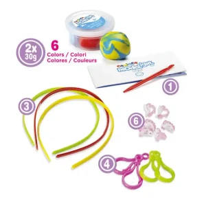 Entrega Rápida Pasta de modelar carioca modelight bijoux pendientes y turbantes