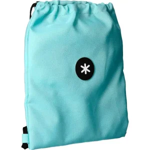 Moderno Saco plano antartik bolsillo interior con cremallera color azul hielo 350x400 mm