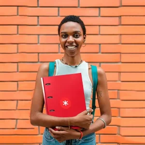 Carpeta con recambio liderpapel antartik a4 cuadro 5mm forrada 4 anillas redondas 25mm color frambuesa Más Vendido