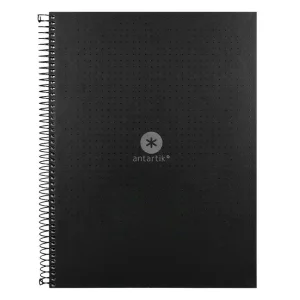 Cuaderno espiral liderpapel a4 micro antartik tapa forrada80h 90 gr rayado puntos 1 banda 4 taladros negro Pedido Al Por Mayor