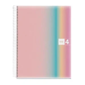 Cuaderno espiral miquelrius din a4 120 hojas 70 gr cuadro 5 mm tapa polipropileno aurora west bay Más Vendido