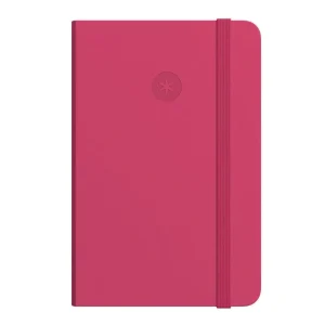 Precio Bajo Cuaderno con gomilla antartik notes tapa dura a5 hojas puntos burdeos 100 hojas 80 gr fsc