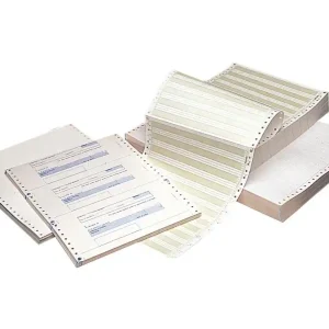 Papel continuo 240x11 blanco -3 hojas -caja de 1000 juegos Precio Bajo