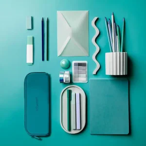 Oferta Estuche portatodo antartik prisma silicona soft rectangular 185x50x75 mm color turquesa