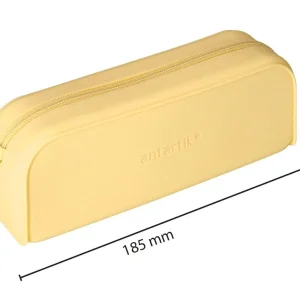 Compra Hoy Estuche portatodo antartik prisma silicona soft rectangular 185x50x75 mm color amarillo