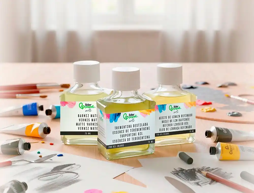 No Te Lo Pierdas Trementina destilada liderpapel para oleo bote de 75 ml