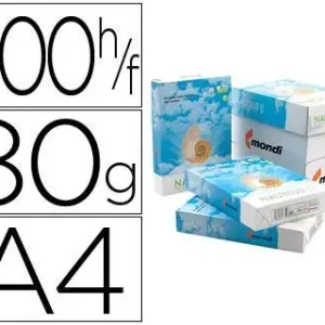 Papel fotocopiadora nautilus superwhite 100% reciclado din A4 80 gramos paquete de 500 hojas Ordenar Ahora Mismo