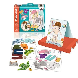 Juego diset didactico magnetico vestir niÃ±o-niÃ±a Alta Calidad