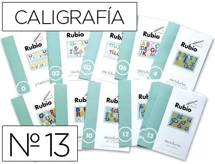 Precio Reducido Cuaderno Rubio Caligrafia Nº 13