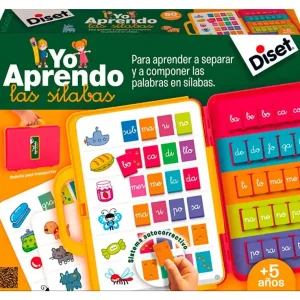 Lujoso Juego diset didactico yo aprendo las silabas
