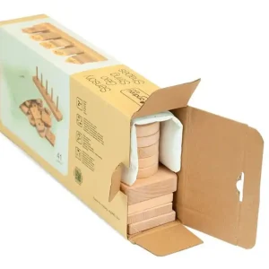 Lujoso Juego didactico andreutoys formas geometricas sensoriales madera