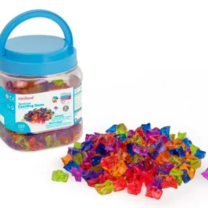 Ãltimas Unidades Juego didactico miniland gemas para contar translucidas