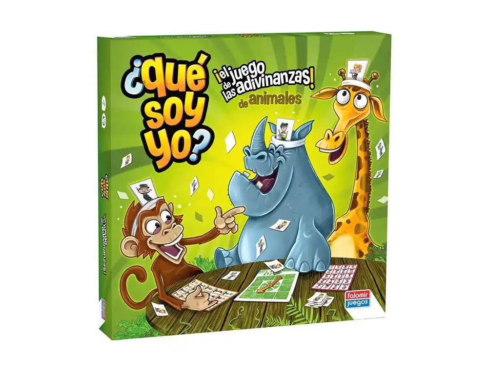 No Te Lo Pierdas Juego de mesa falomir que soy yo? animales