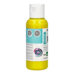 Rebajas Pintura acrilica liderpapel bote de 80 ml amarillo