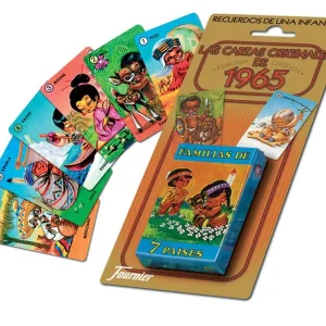 Venta Final Baraja de cartas fournier infantil familias de 7 paises