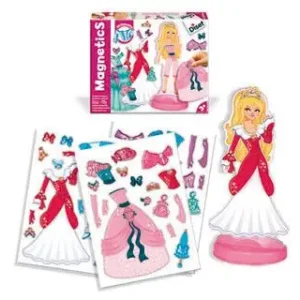 Juego Diset Magnetico Vestidos de Princesas Ãltima VersiÃ³n