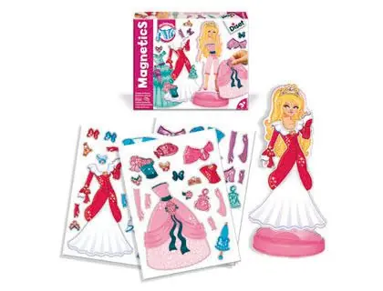 Juego Diset Magnetico Vestidos de Princesas Ãltima Versión