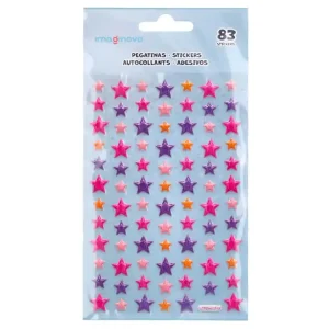 Mejor Calidad Pegatinas imaginovo estrellas magic dreams con relieve 190x105 mm en blister