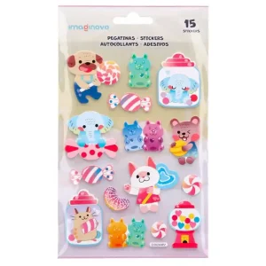 GarantÃ­a Incluida Pegatinas imaginovo dulces magic dreams con relieve 210x130 mm en blister
