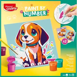 Compra Ahora Juego maped creativ pinta por numeros perro/zorro