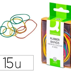 OcasiÃ³n Especial Gomillas Elasticas Colores Q-Connect Caja 15 Gr