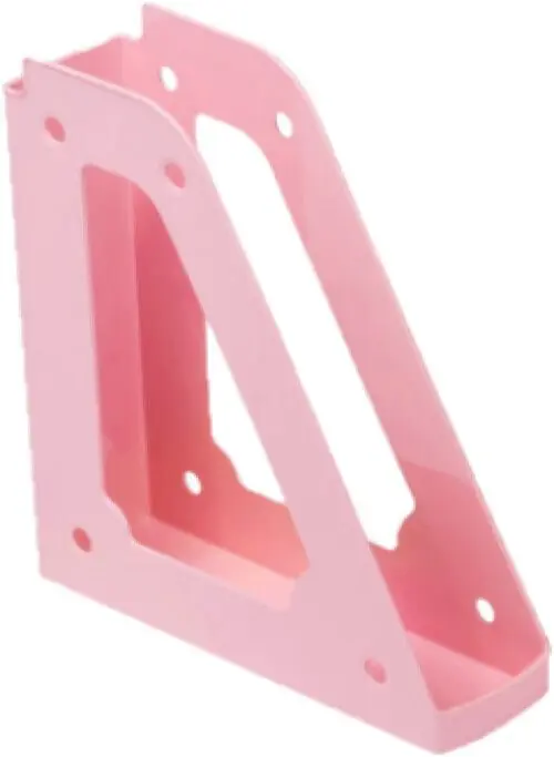 Revistero Plastico Opaco Rosa Pastel Certificado