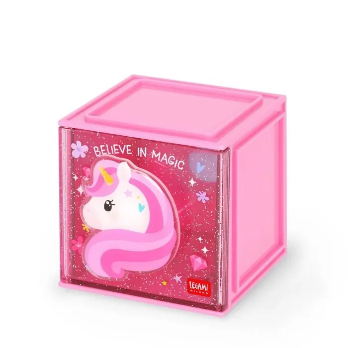 Organizador Modulable de Escritorio Legami Cutie Cube Unicornio Comprar En LÃ­nea