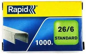 Tendencia Grapa Rapid 26/6 Galvanizada