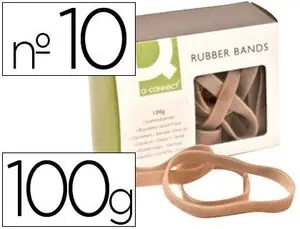 Bandas Elasticas Q-Connect 100 Gr 9X100Mm NÂº 10 GarantÃ­a De DevoluciÃ³n De Dinero