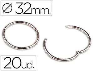 Oferta De Temporada Anillas Bisagra Niquel 35 mm Caja 20 ud