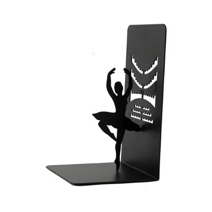 Sujeta Libros Metal I-Total Bailarina Negro GarantÃ­a De DevoluciÃ³n De Dinero