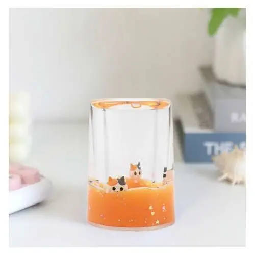 EconÃ³mico Cubilete Liquid I-Total Gato Naranja