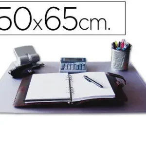 Vade Sobremesa Q-Connect Transparente 50X65 cm GarantÃ­a De DevoluciÃ³n De Dinero