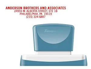 Sello X'stamper Quix Personalizable Color Rojo Medidas 16X83 mm Q-26 Imprescindible (Must-Have)