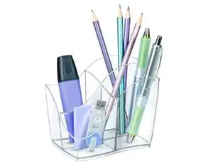 Organizador Sobremesa Cep Gama Ellypse Plastico Transparente 118X89X98 mm. EdiciÃ³n Limitada