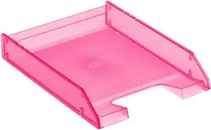 Bandeja Sobremesa 715 Fucsia Traslucida Edición Limitada