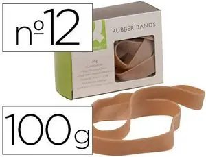 Premium Bandas Elasticas Q-Connect 100 Gr 120X10 mm NÂº 12