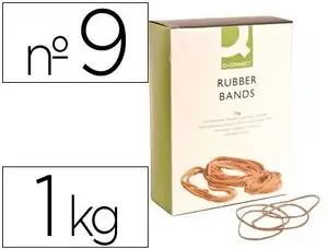 Precio EconÃ³mico Caja Gomas Elasticas 1 Kg NÂº 9