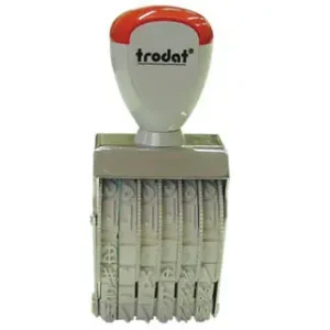 GarantÃ­a De DevoluciÃ³n De Dinero Numerador Trodat 1576 -De 7 mm Bandas