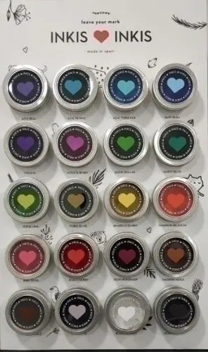 Almohadilla Colop Inkis Surtido Expositor de 20 Marca Reconocida