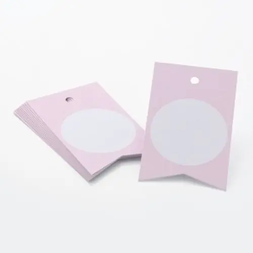 Exclusivo Accesorio Sello Colop Nio Etiqueta Colgante 80X50Mm Rosa Paquete de 10