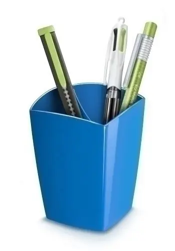 Porta Lapices Plastico Cep 530G Gloss Azul Disponible Ahora