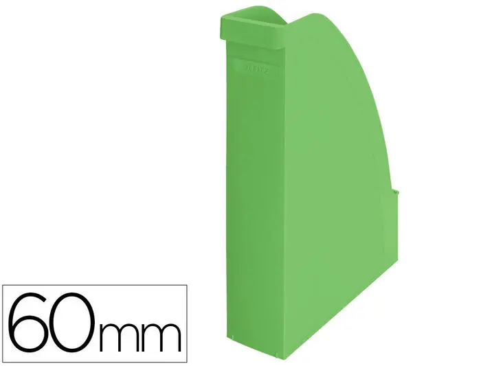Revistero Leitz Recycle Plastico Lomo 60 mm Verde Tendencia