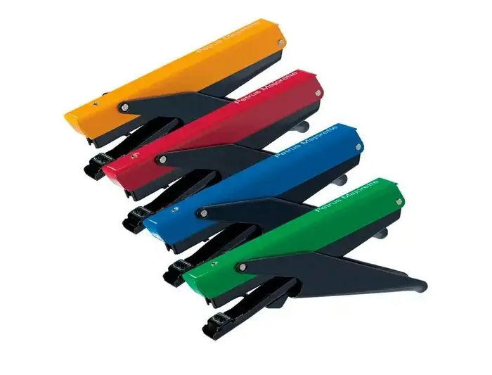 Devolución Gratuita Grapadora Majorette de Tenaza 205-F Fluorescente -Capacidad 10 Hojas